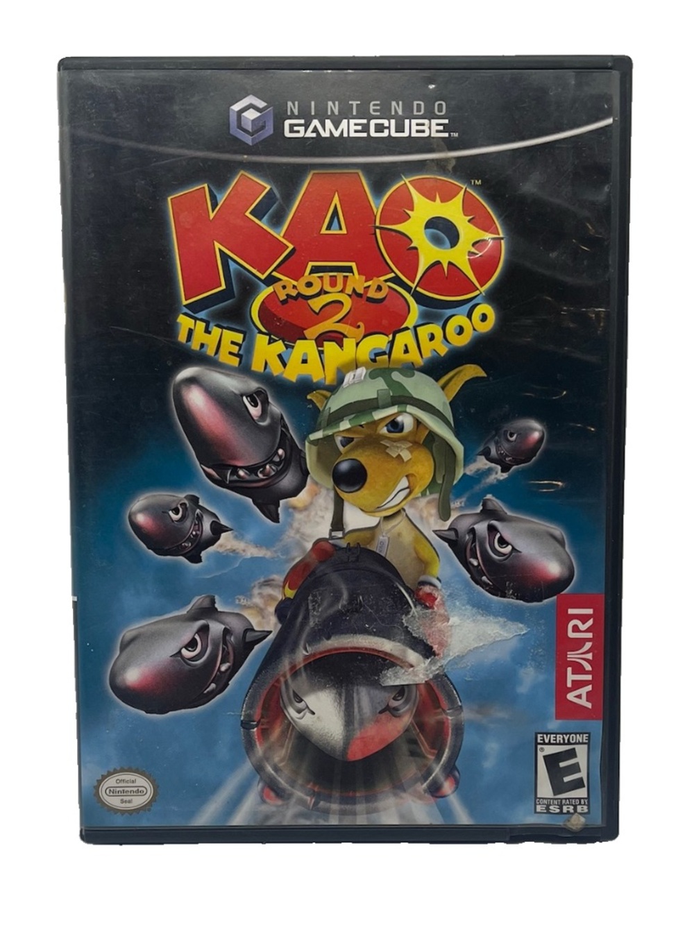 Kao the Kangaroo: Round 2 (Nintendo GameCube, 2006) Tested - Working